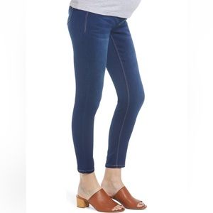 1822 Denim Butter Maternity Over The Bump Ankle Skinny Jeans